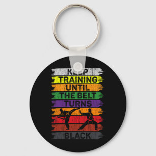 Chaveiro Continue Treinando Até Que O Cinturão Torne Black 
