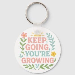 Chaveiro Continue, você está crescendo