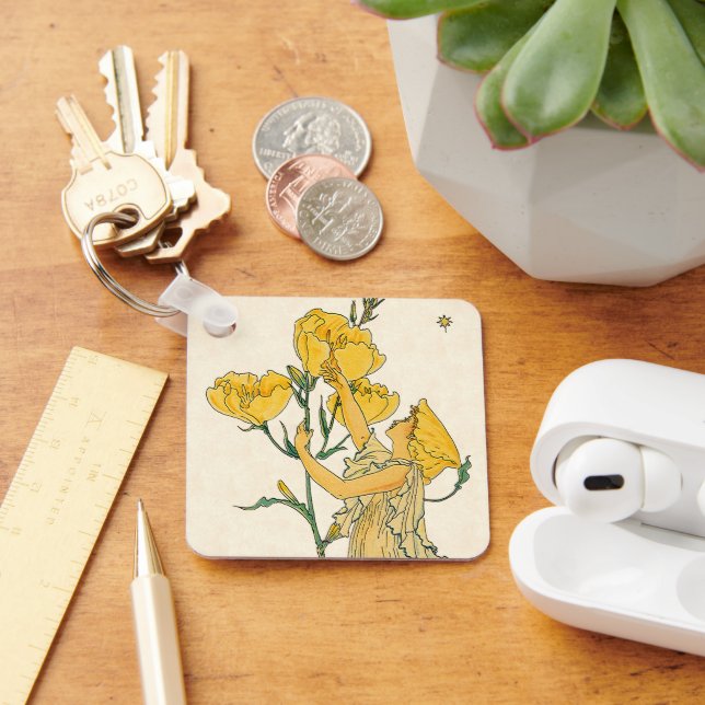 Chaveiro Conto de Fadas Antigo, Primula, Walter Crane (Mesa)