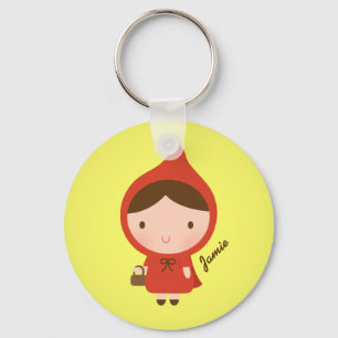 Chaveiro Conto de Fadas da Capuzinho Vermelho para Meninas