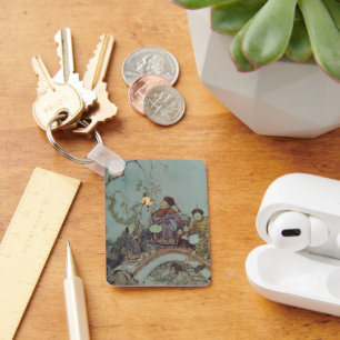 Chaveiro Conto de Fadas Vintage, Rouxinol por Edmund Dulac