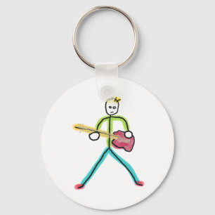 Chaveiro Contrabaixo Stickman
