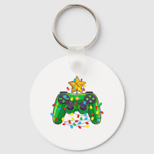 Chaveiro Controlador de Jogos Luzes de Árvore de Natal Game