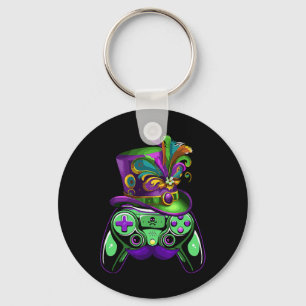 Chaveiro Controladora de jogos Mardi Gras Gamers Kids Girls