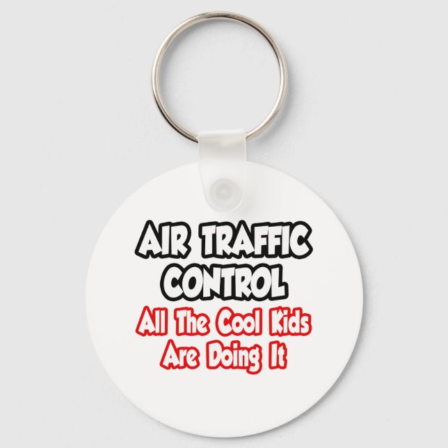 Chaveiro Controle De Tráfego Aéreo.. Todas As Crianças Lega (Frente)