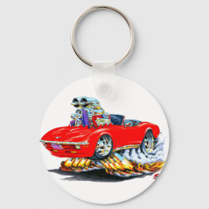 Chaveiro Convertible 1968-72 vermelho de Corveta