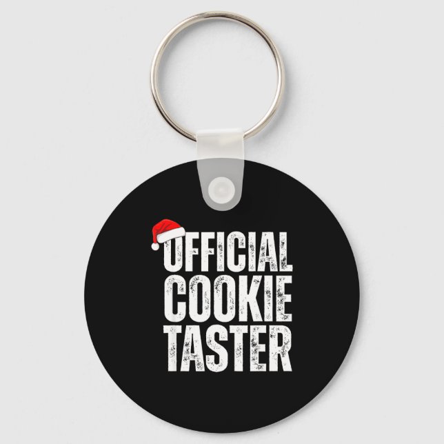 Chaveiro Cookie And Cookie Taster, Christmas Couples  (Frente)