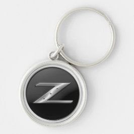 Chaveiro Cool 350Z Chrome Button Keychain