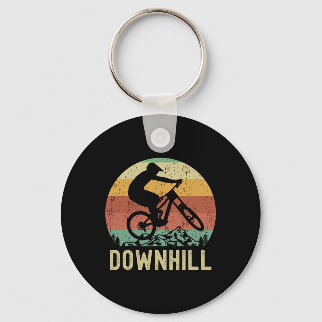 Chaveiro Cool Downhill Jersey, Mountain Biking, Cycling, Mo (Frente)