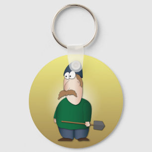 Chaveiro Cool funny Farmer cartoon