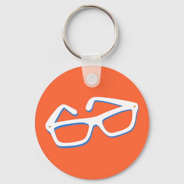 Chaveiro Cool Nerd Glasses (Frente)