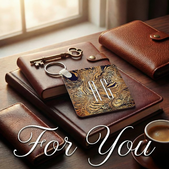 Chaveiro Cool pattern unique text  (Criador carregado)