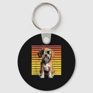 Chaveiro Cool proud cavapoo men women vintage dog lovers