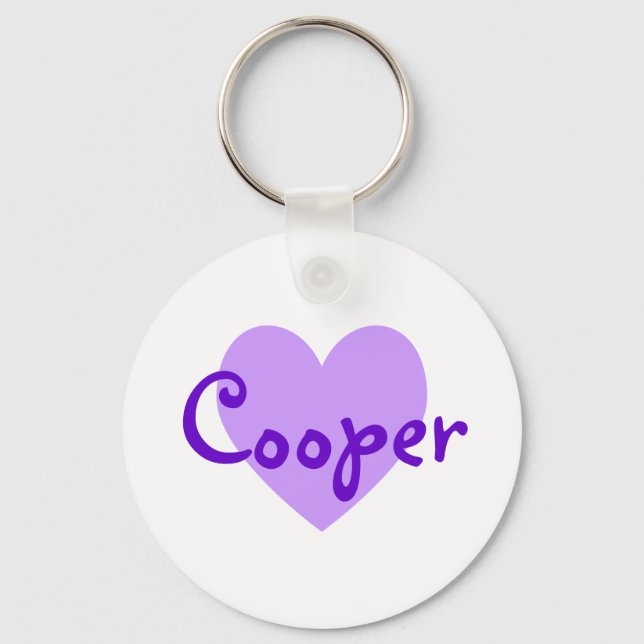 Chaveiro Cooper in Purple (Frente)