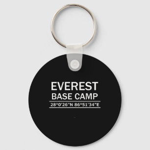 Chaveiro Coordenadas do Acampamento Base do Monte Everest