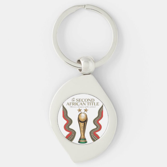 Chaveiro Copa Africana no Marrocos (Frente)