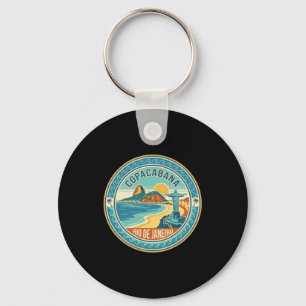 Chaveiro Copacabana Rio de Janeiro Brasil Praia Retro