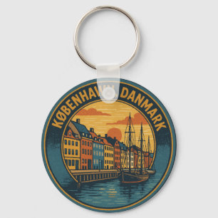 Chaveiro Copenhague Porto de Nyhavn