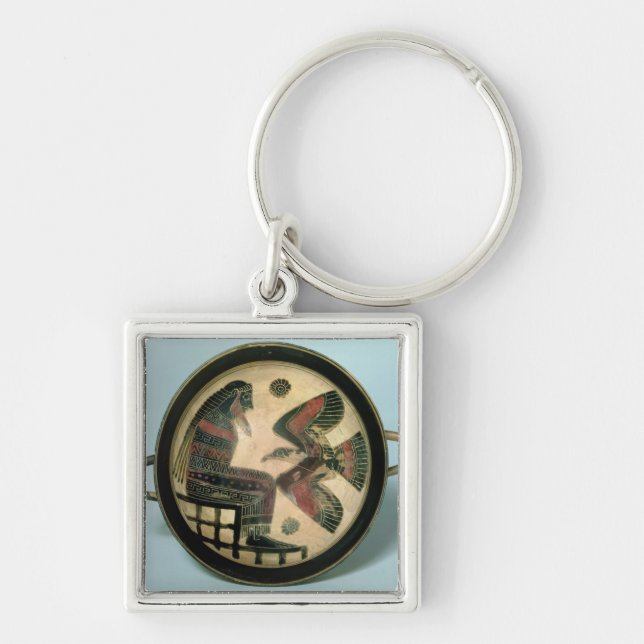 Chaveiro Copo de Laconian que descreve Zeus e a águia (Frente)