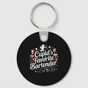 Chaveiro Copo Favorito do Barman do Cupido Piada do Dia dos