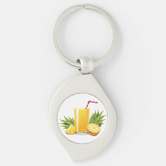 Chaveiro coquetel Pina Colada (Frente)
