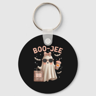 Chaveiro Coquette Leopard Ghost Coffee Boo-jee Boujee Ghost