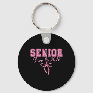 Chaveiro Coquette Senior 2026 Cl De 2026 Laço Rosa Graduaçã
