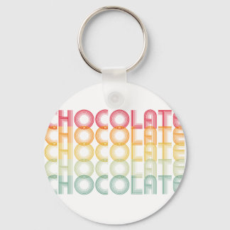 Chaveiro Cor Arco-Íris do Chocolate Retroativo