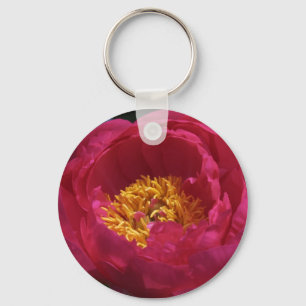Chaveiro cor-de-rosa de Peonie