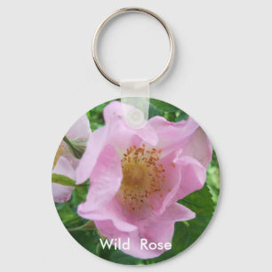 Chaveiro cor-de-rosa selvagem