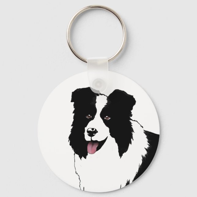 Chaveiro Cor do Plano de Fundo do Texto Personalizar Coleta (Frente)