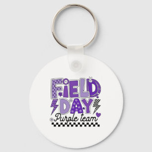 Chaveiro Cor do Time Roxo do Dia de Campo Equipe Jogo C
