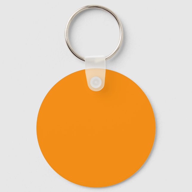 Chaveiro Cor Laranja Escuro FF8C00 com a opção Adicionar se (Frente)