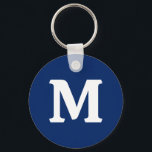 Chaveiro Cor Real Azul Sólido<br><div class="desc">Cor Real Azul Sólido Cor Moderna.</div>