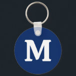 Chaveiro Cor Real Azul Sólido<br><div class="desc">Cor Real Azul Sólido Cor Moderna.</div>