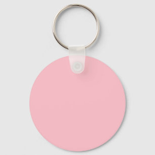 Chaveiro Cor rosa FFC0CB - Opção para adicionar nome