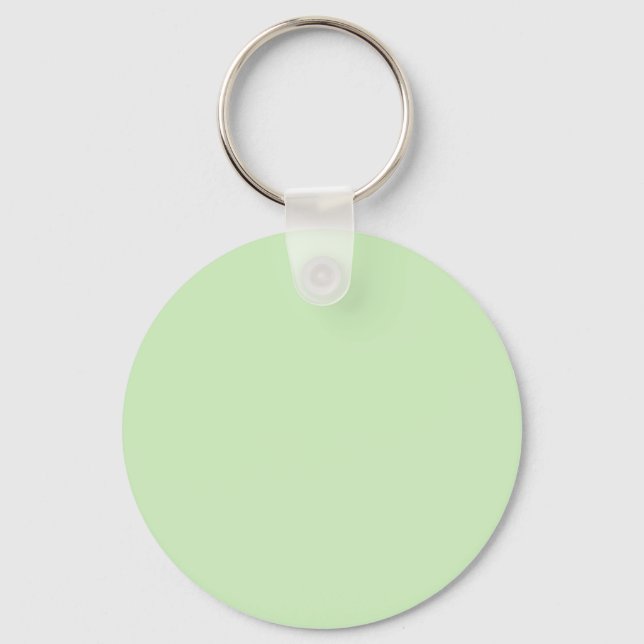 Chaveiro Cor Verde Cheia D0F0C0 - Com Opção para Adicionar  (Frente)