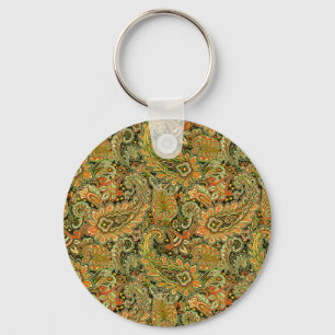 Chaveiro Cor Verde e Amarelo