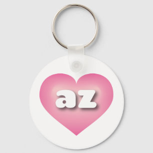 Chaveiro Coração arizona Cinza Desvanecido - amor