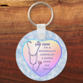 Chaveiro Coração Assistente de Médico