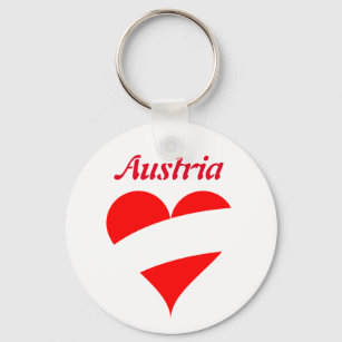 Chaveiro coração austríaco