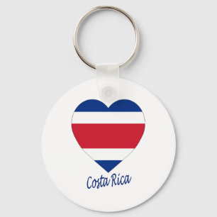 Chaveiro Coração (civil) da bandeira de Costa Rica