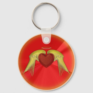 Chaveiro Coração do anjo