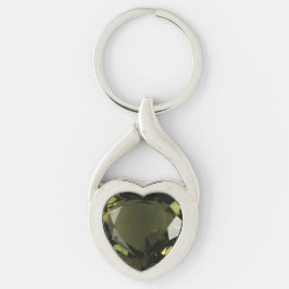 Chaveiro Coração do Peridot