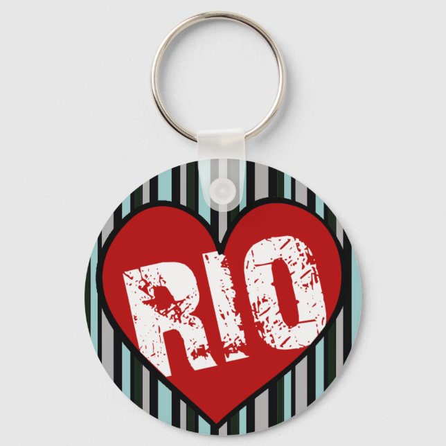 Chaveiro coração do rio de janeiro (Frente)