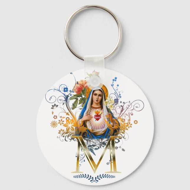 Chaveiro Coração Imaculado de Maria (Frente)