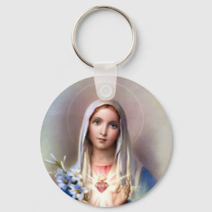 Chaveiro Coração imaculado de Mary