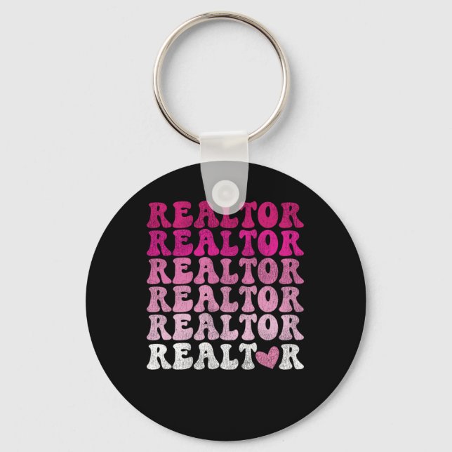 Chaveiro Coração Realtor Realtor (Frente)