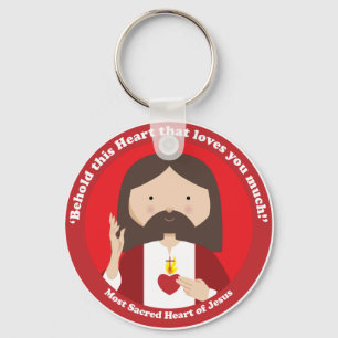 Chaveiro Coração sagrado de Jesus