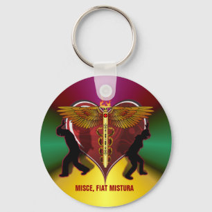 Chaveiro Coração V-1 do Caduceus, MISCE, FIAT MISTURA
